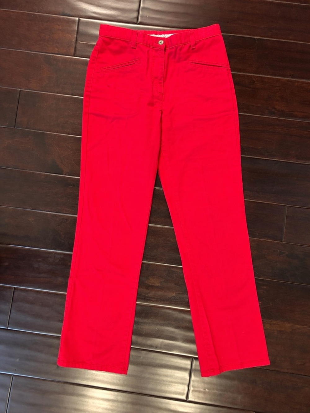 Christopher & Banks Red Chino Pants Size 6